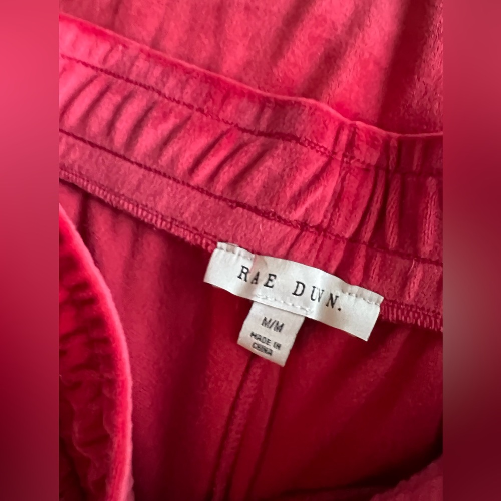 Rae Dunn Red Pajama Set - Merry - Picture 4 of 5